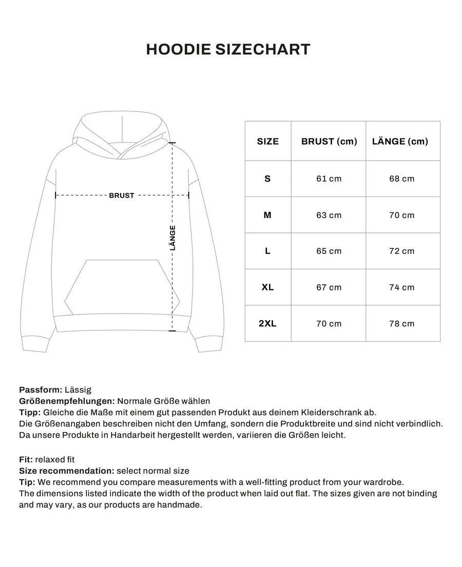 Kapuzenpullover „Broken Dreams“