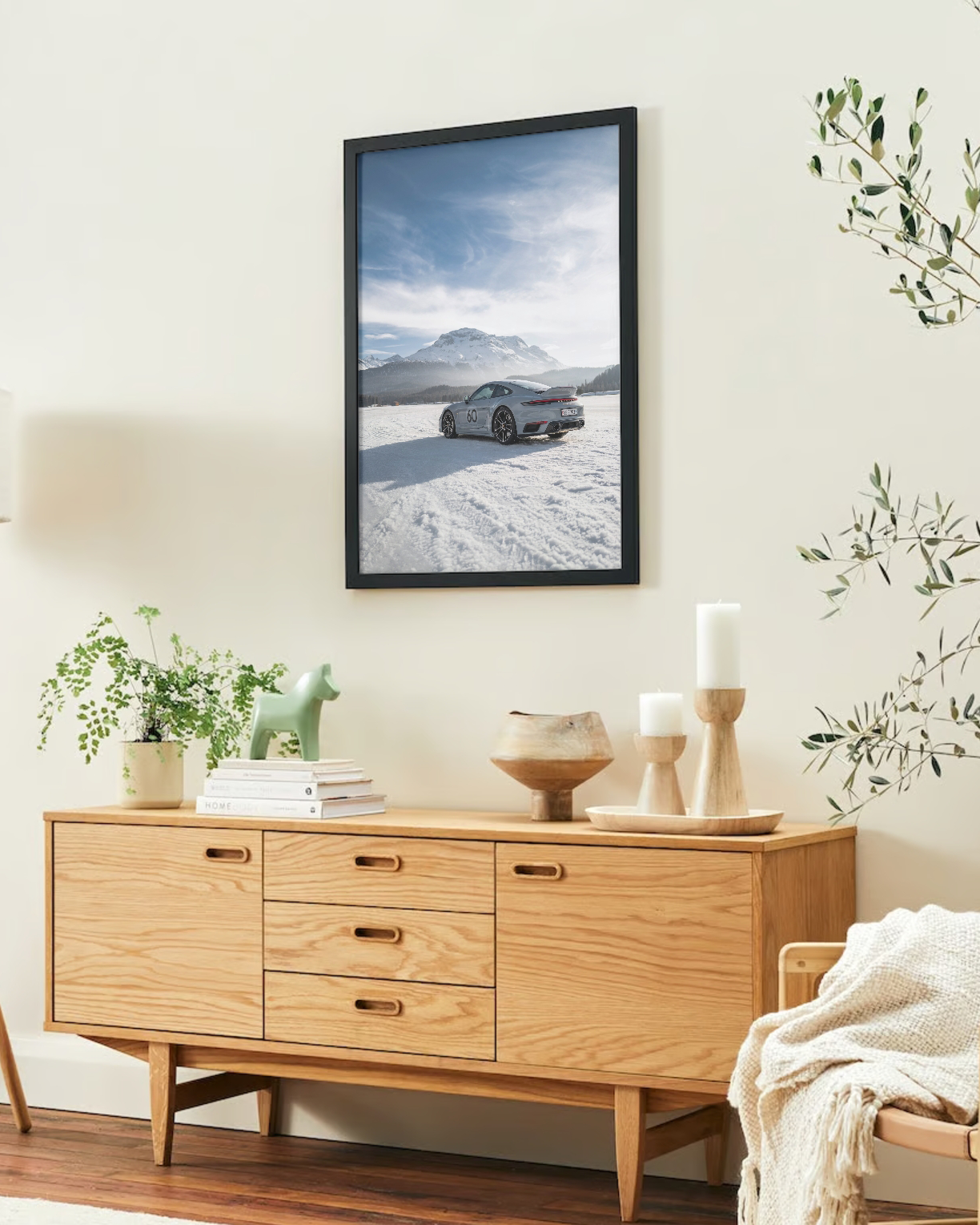 Porsche 911 Sport Classic - Gerahmtes Poster